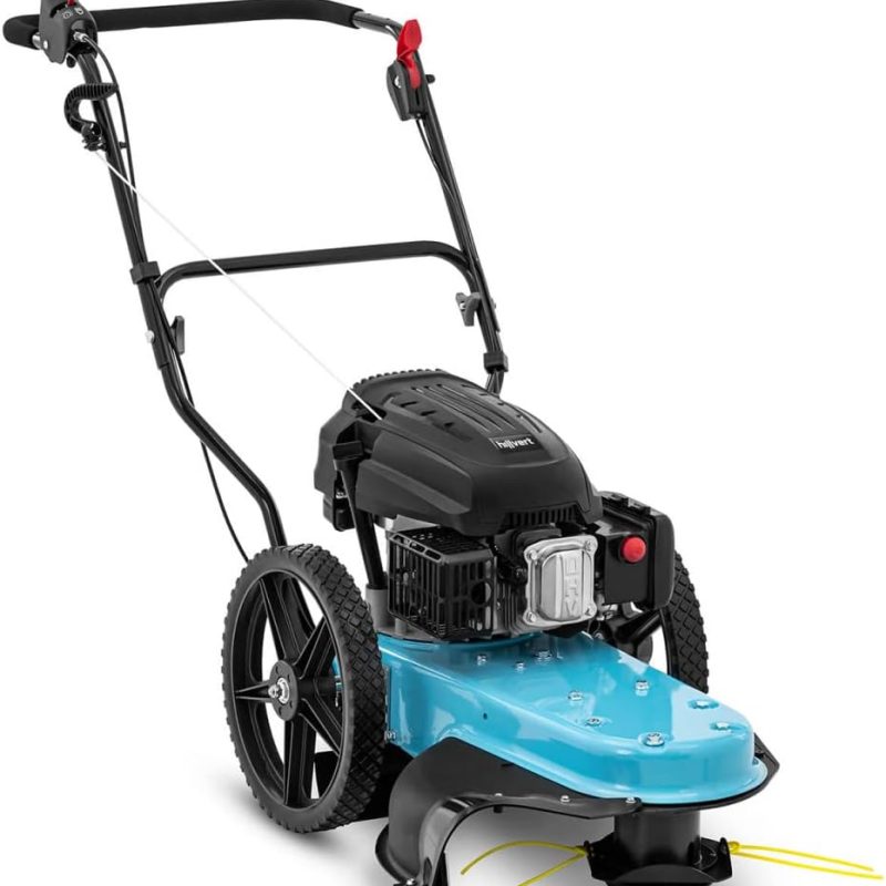 Gasoline-Powered Grass Cutting