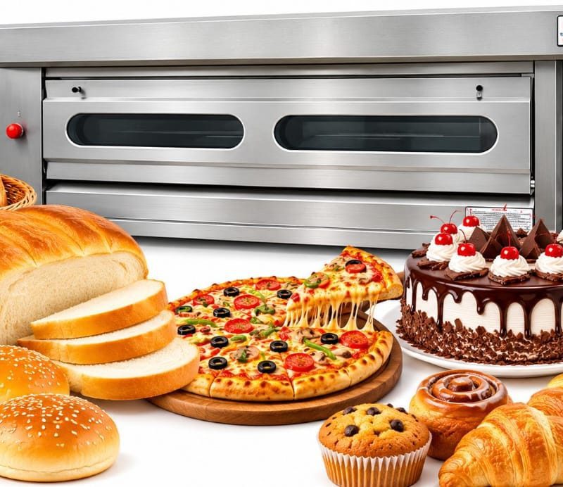 One Deck 3 Trays Gas Oven
